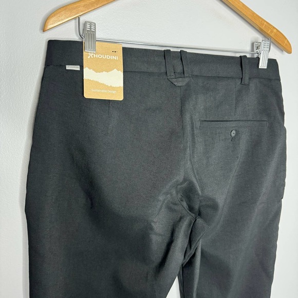 Houdini M's Aerial Chino Pants Regular Tapered Fit Black - Picture 9 of 14
